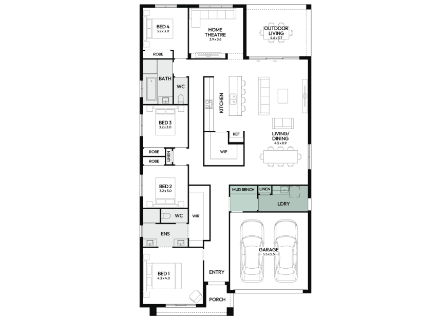newport-28-one-single-storey-home-design-floorplan-option-2-RHS
