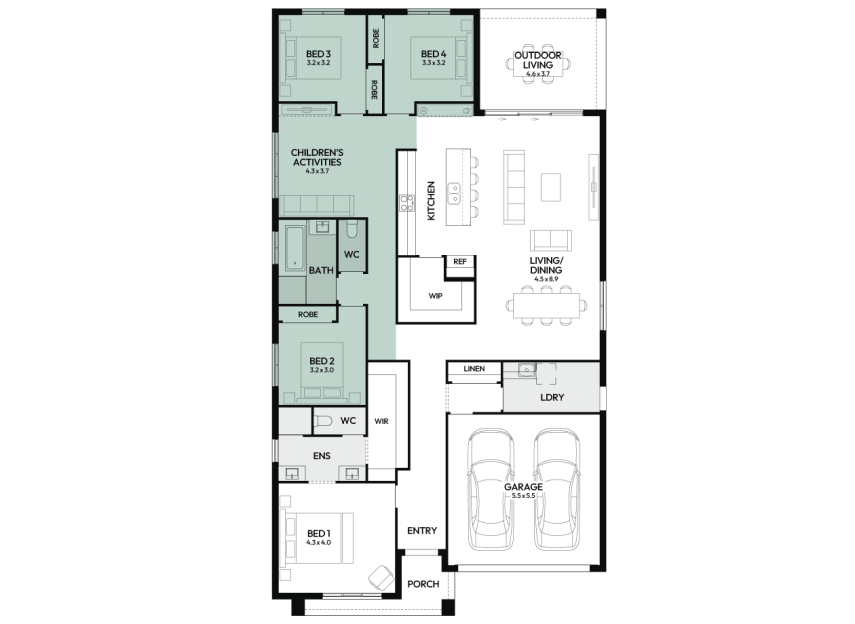 newport-28-one-single-storey-home-design-floorplan-option-5-RHS