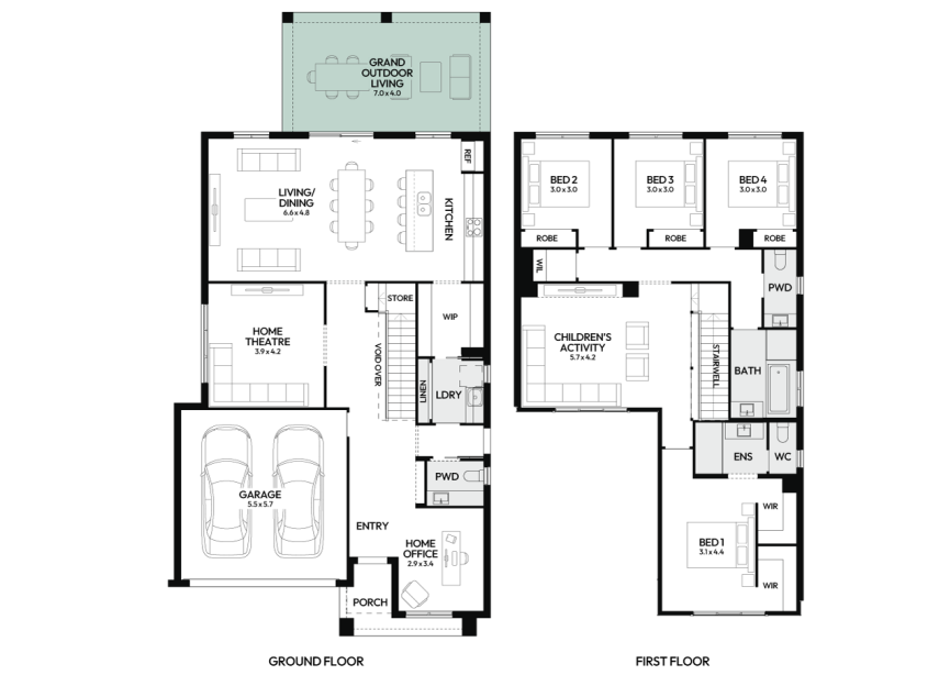 enigma-32-double-storey-home-design-floorplan-option-5-LHS