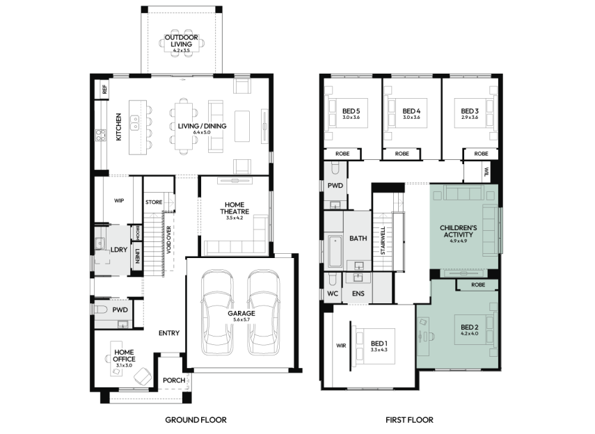 enigma-35-double-storey-home-design-floorplan-option-4-RHS