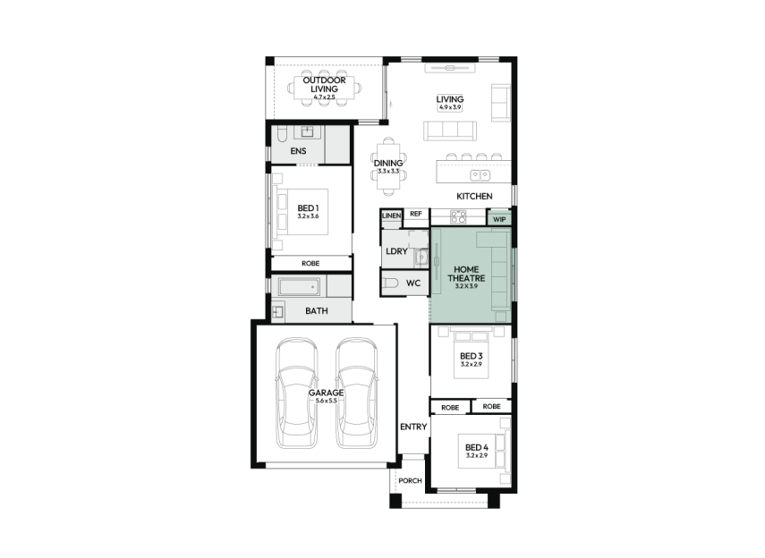 radiate-19-single-storey-home-design-floorplan-option-4-LHS