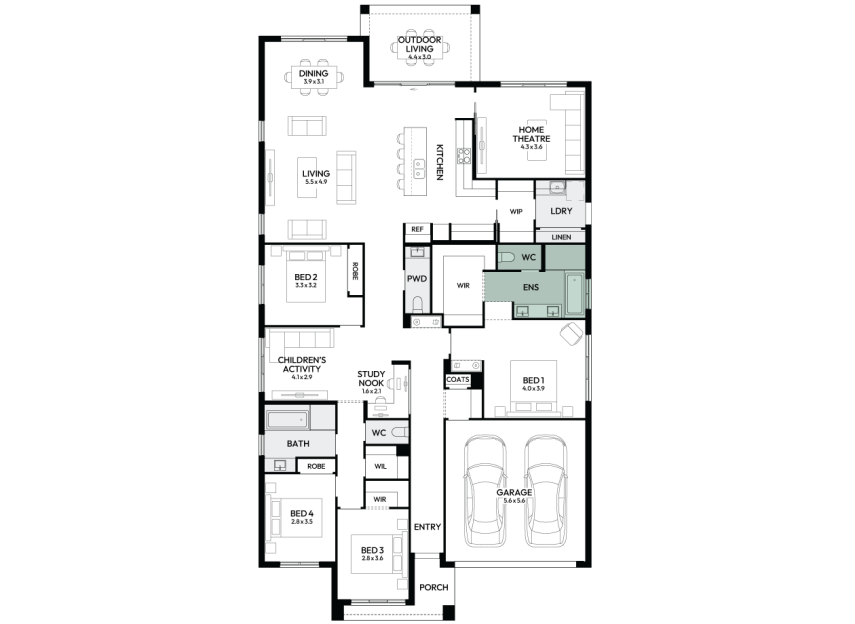 oasis-31-single-storey-home-design-floorplan-option-1-RHS