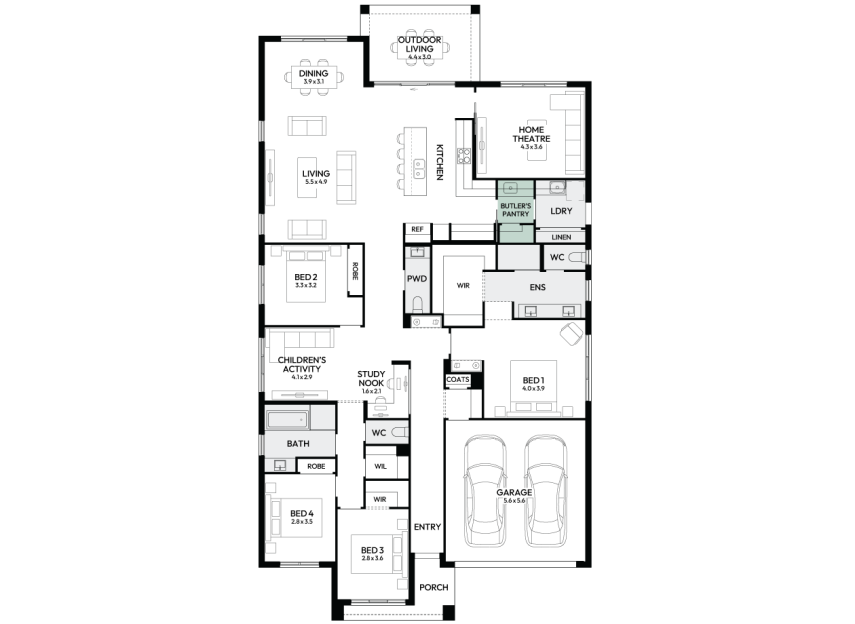 oasis-31-single-storey-home-design-floorplan-option-2-RHS