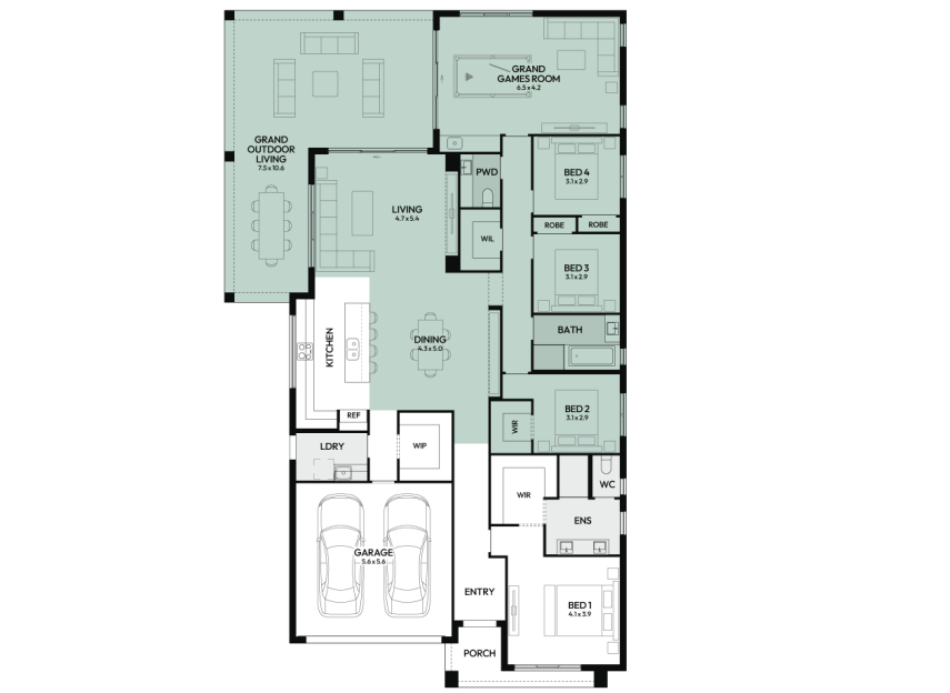 rhapsody-30-single-storey-home-design-floorplan-option-8-LHS