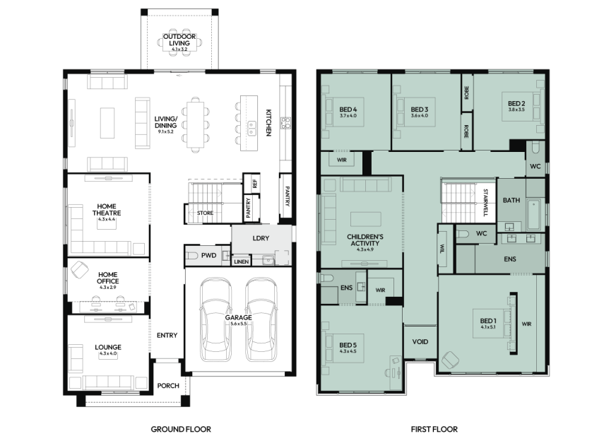 charisma-46-double-storey-home-design-floorplan-option-3-RHS