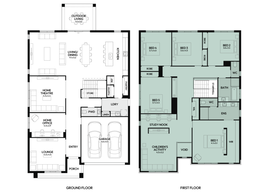 charisma-46-double-storey-home-design-floorplan-option-4-RHS