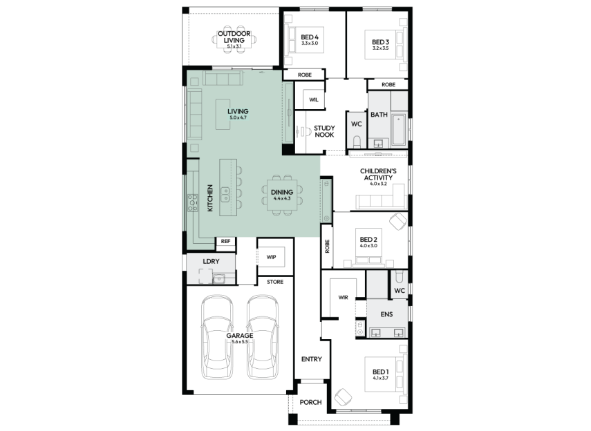 rhapsody-28-single-storey-home-design-floorplan-option-4-LHS