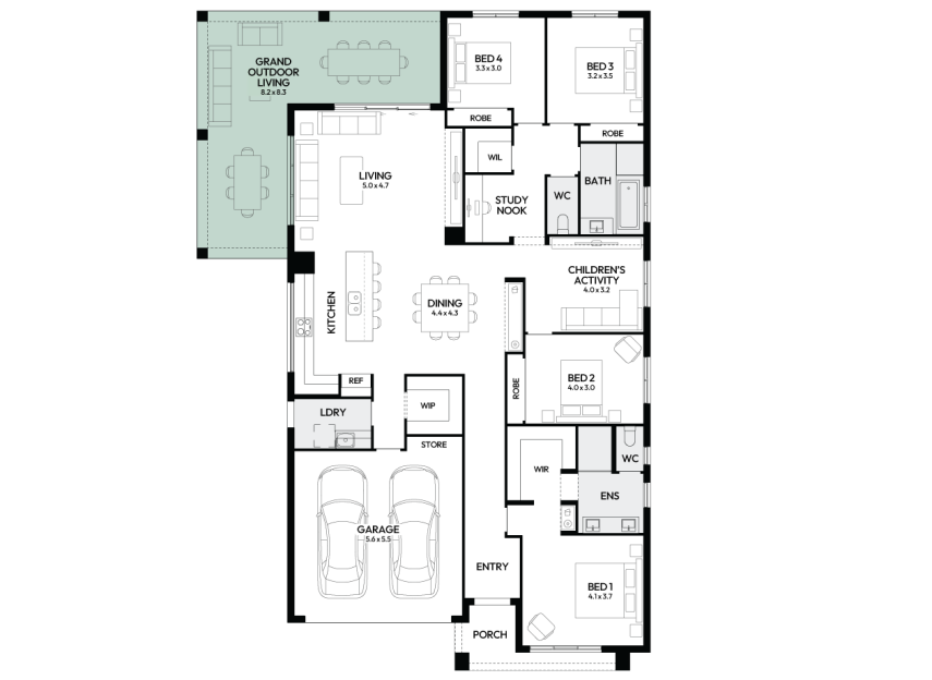 rhapsody-28-single-storey-home-design-floorplan-option-7-LHS