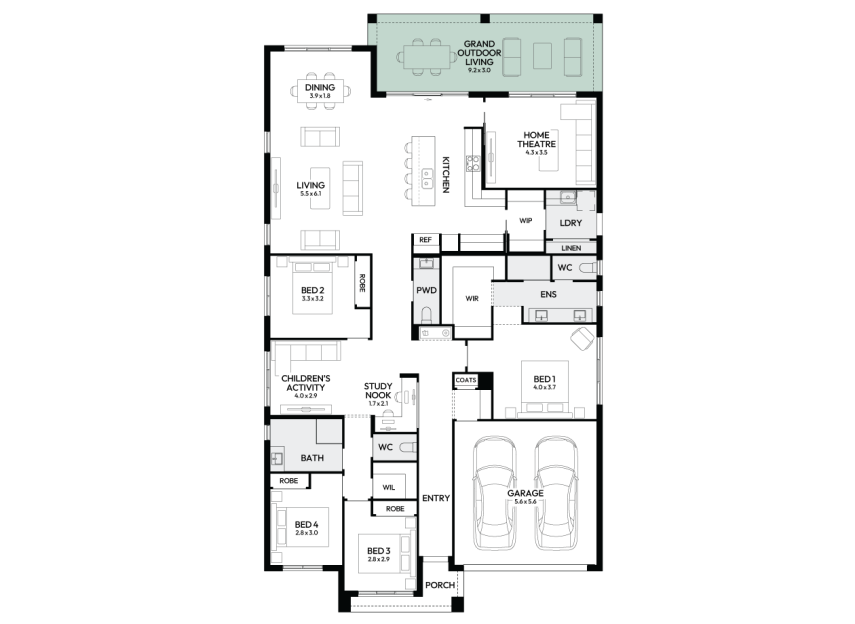oasis-30-single-storey-home-design-floorplan-option-2-RHS