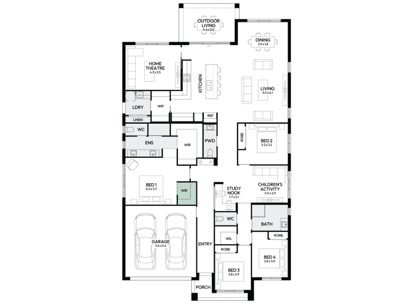 oasis-30-single-storey-home-design-floorplan-option-3-LHS
