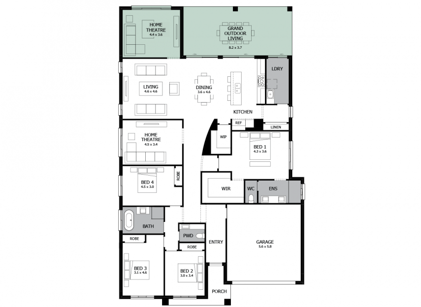 Atrium 29 Option 7b-RHS