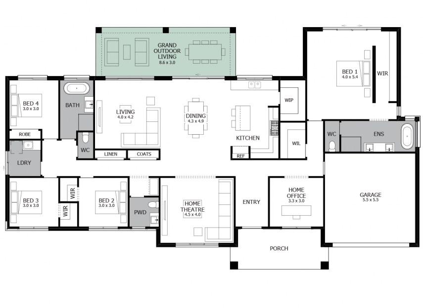 Carrington Grand Two 31-Option 1-RHS