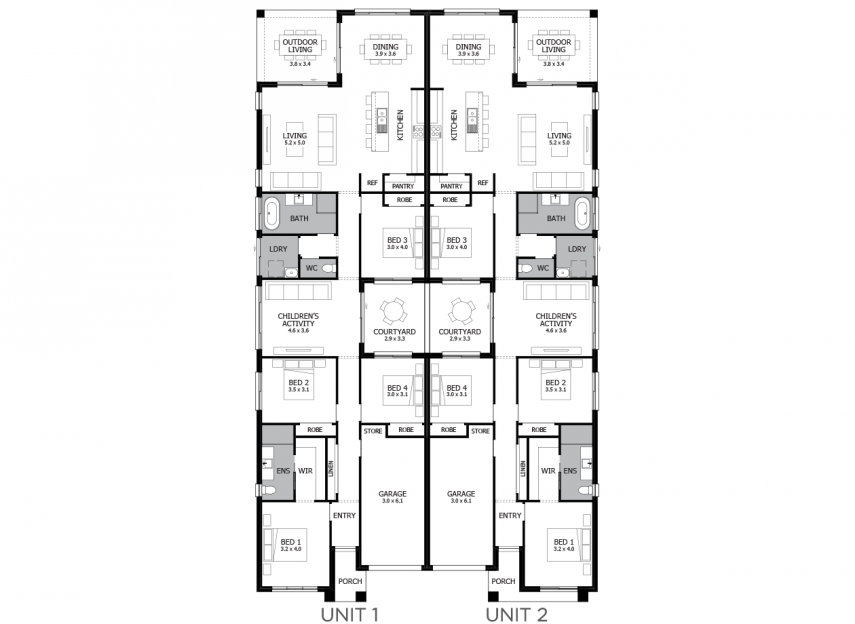 The New Duplex Floor Plan Young House Love The New Duplex Floor Plan Young House
