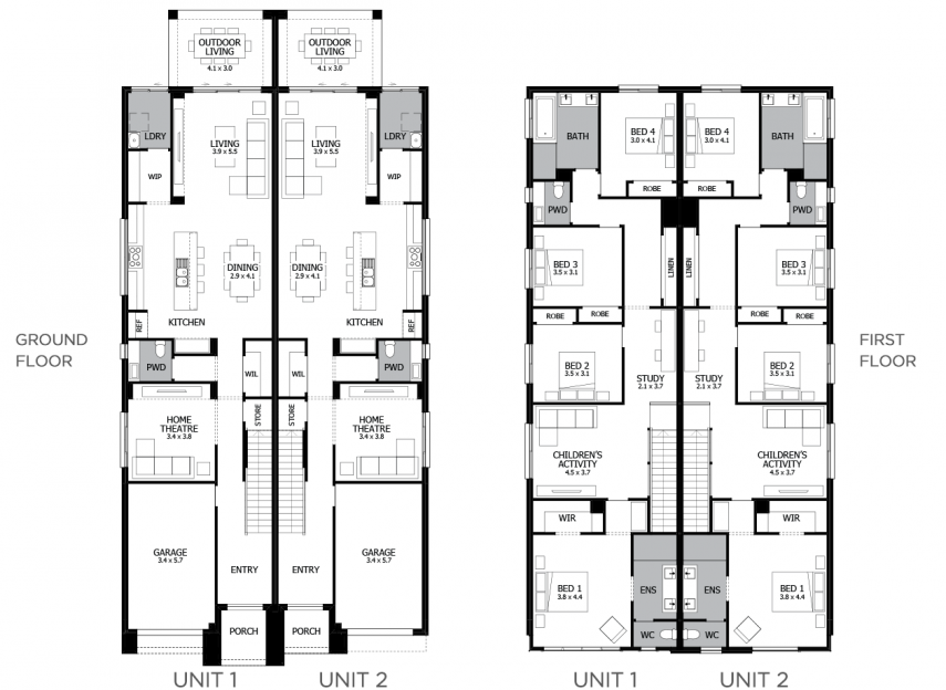 Essex Duplex Home Design With 8 Bedrooms Mojo Homes