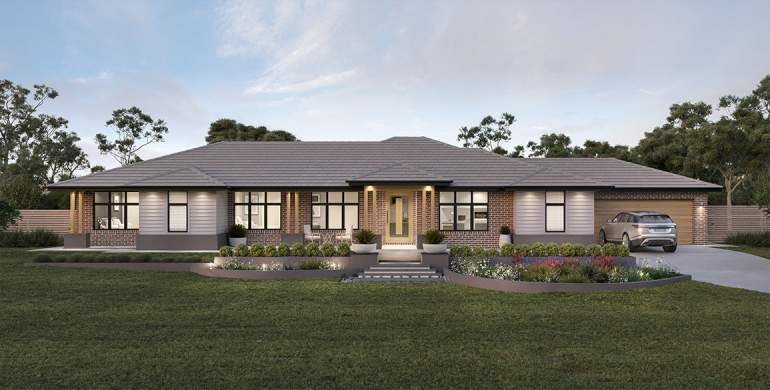 Dalton 34-Acreage House Design-Barclay facade