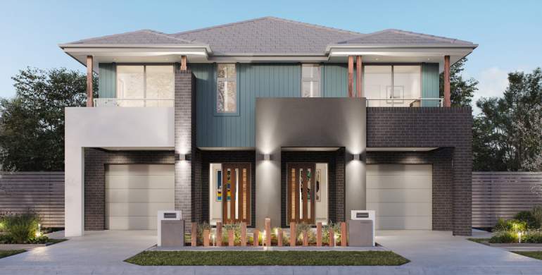 Harrington Duplex Home Design With 8 Bedrooms Mojo Homes