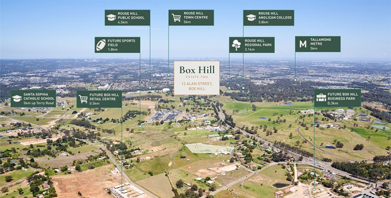 landen box hill estate sydney