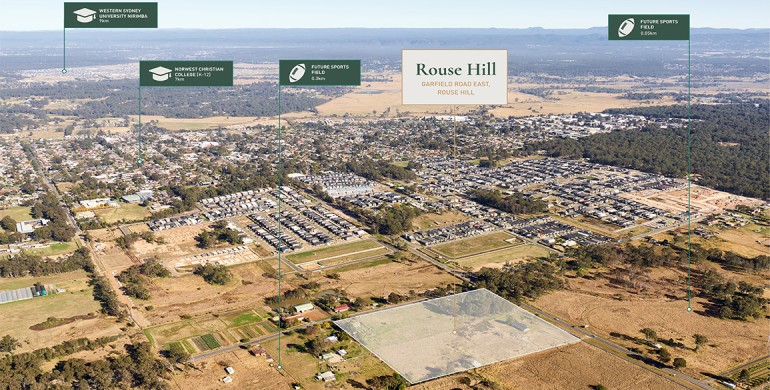 landen-rouse-hill-estate-aerial