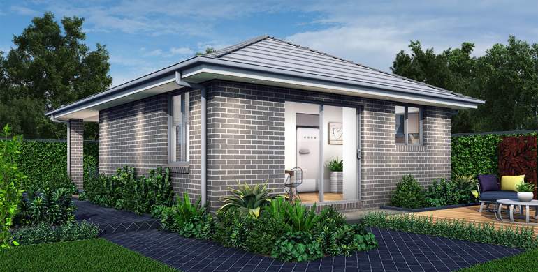 Lily-Granny Flat Home Design-Modern Facade