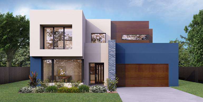 Soul Double Storey House Design-Luxe Facade