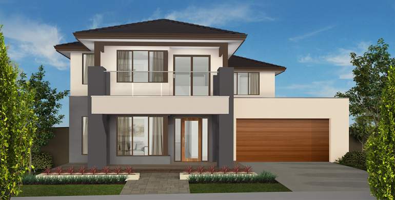 Toorak Double Storey House Design-Grande Facade