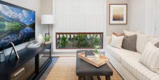Harmony 29-Dual Living House Plan-Living Harmony 29-Dual Living House Plan-Living