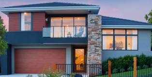 Trilogy 35-Tri-Level House Design Trilogy 35-Tri-Level House Design-Contemporary facade