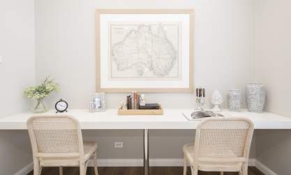 Study Nook ideas Huntlee display home 