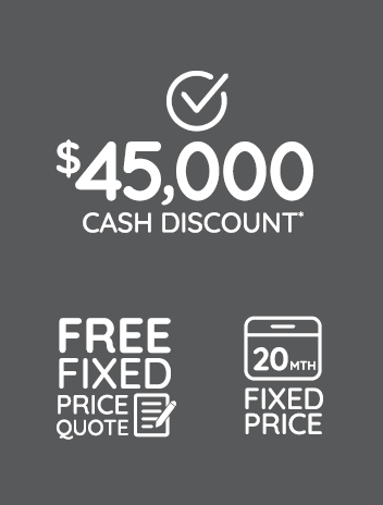 $45,000 Cash Discount