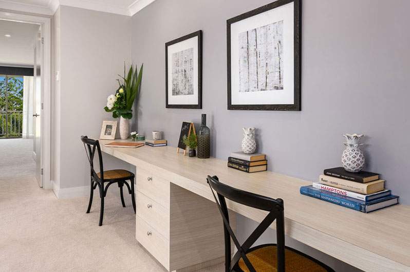 study nook ideas oran park display home