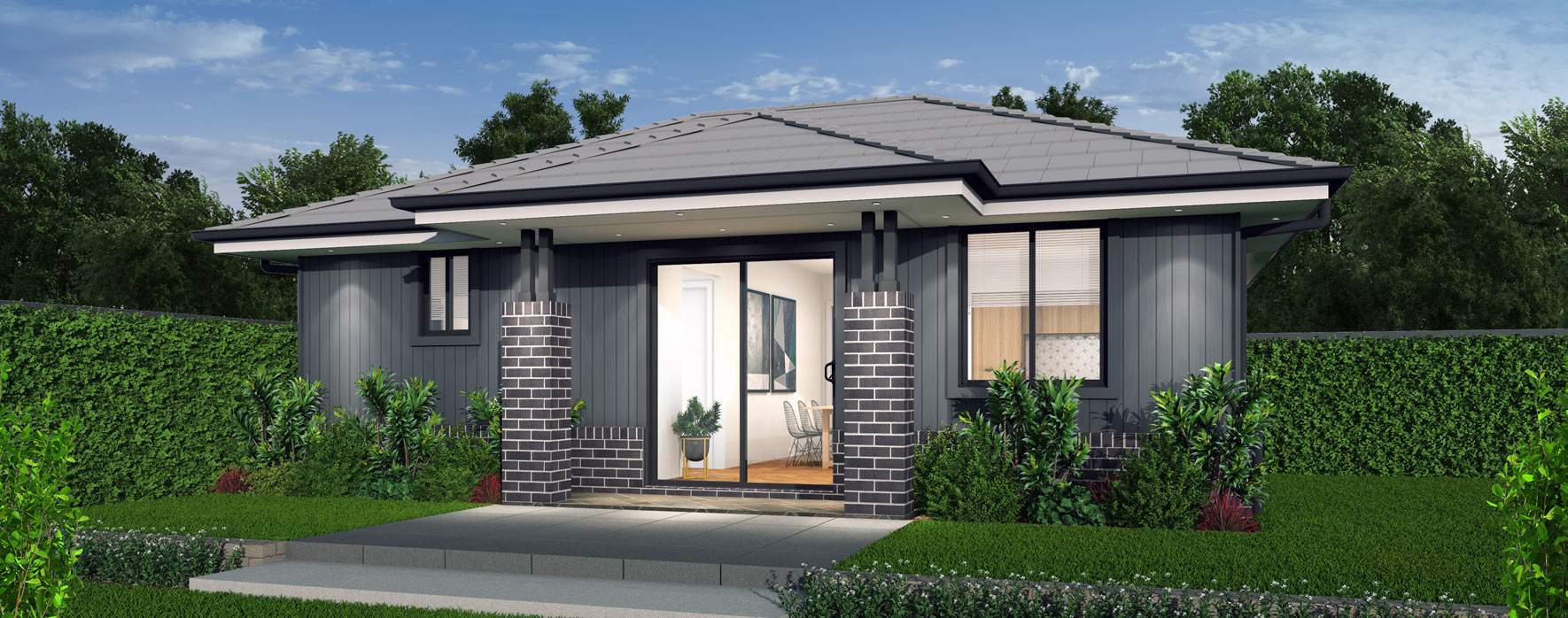 Magnolia-Granny Flat Home Design-Classic Facade