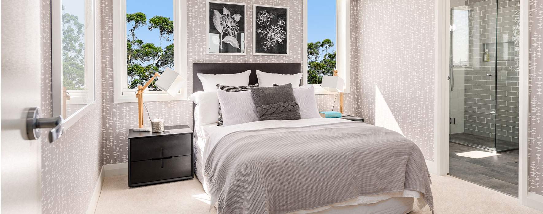double-storey-house-design-bed