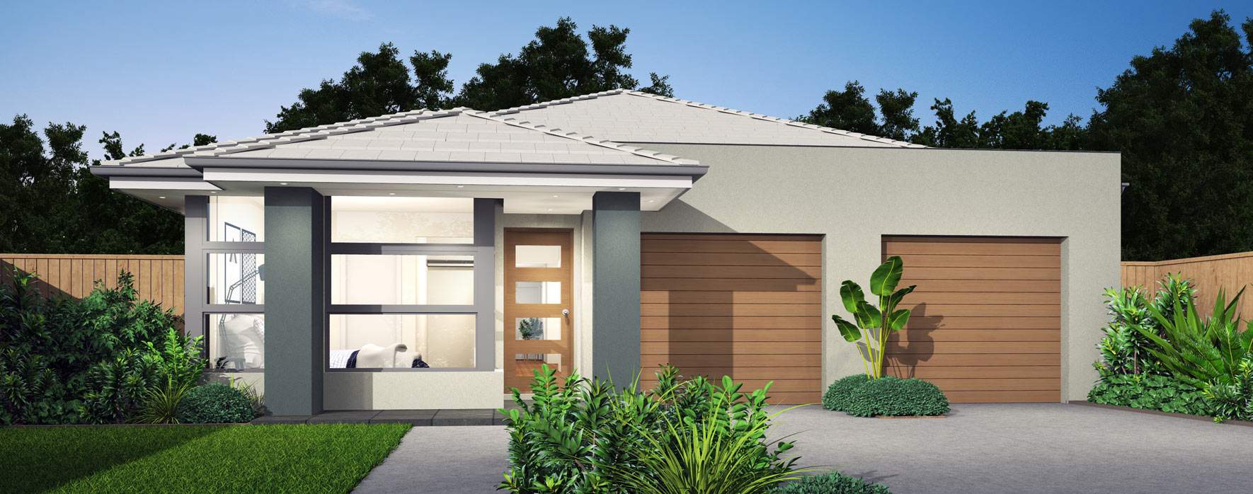 Oxford 25-Dual Living Home Design-Canvas Facade