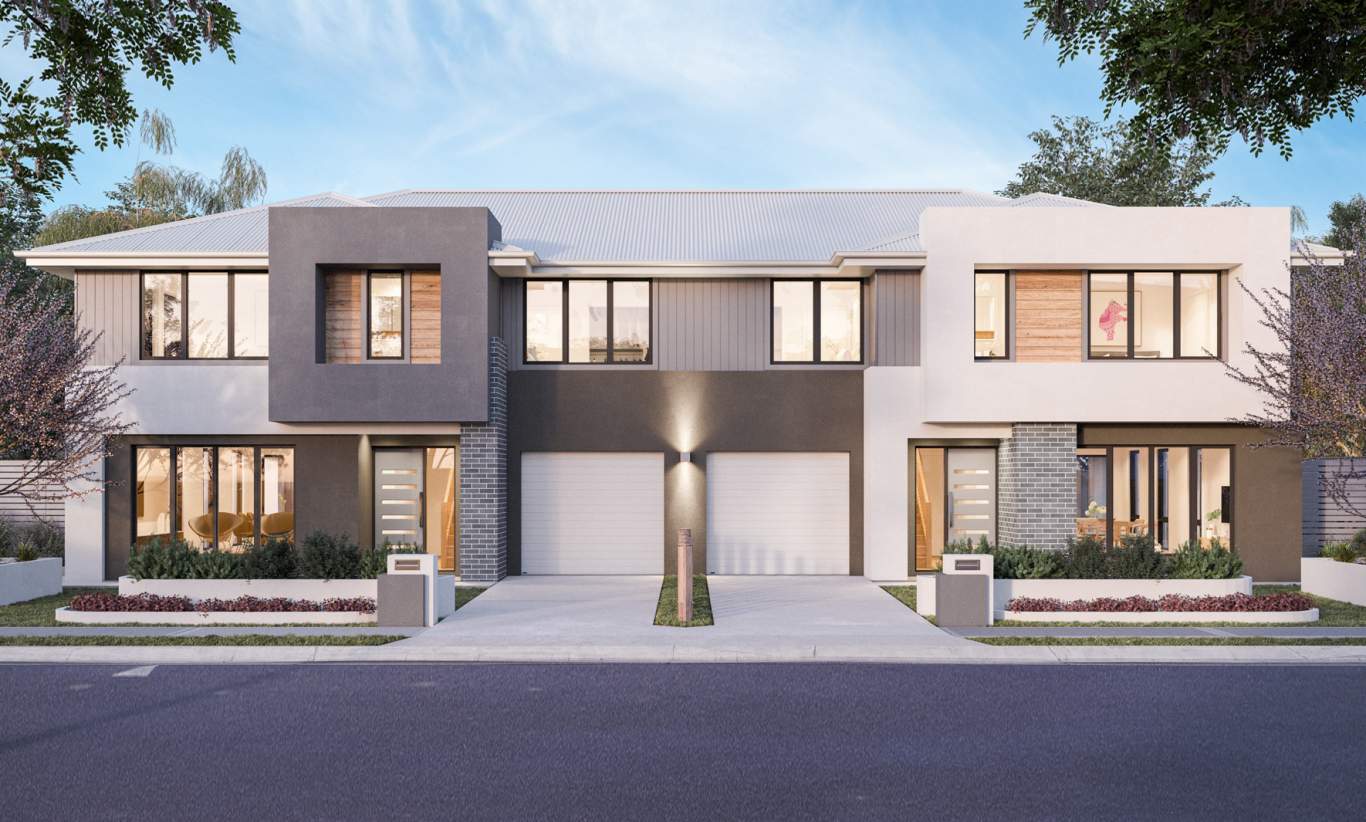 Duplex Home Designs Mojo Homes, House Plans For Wide Shallow Lots Australia