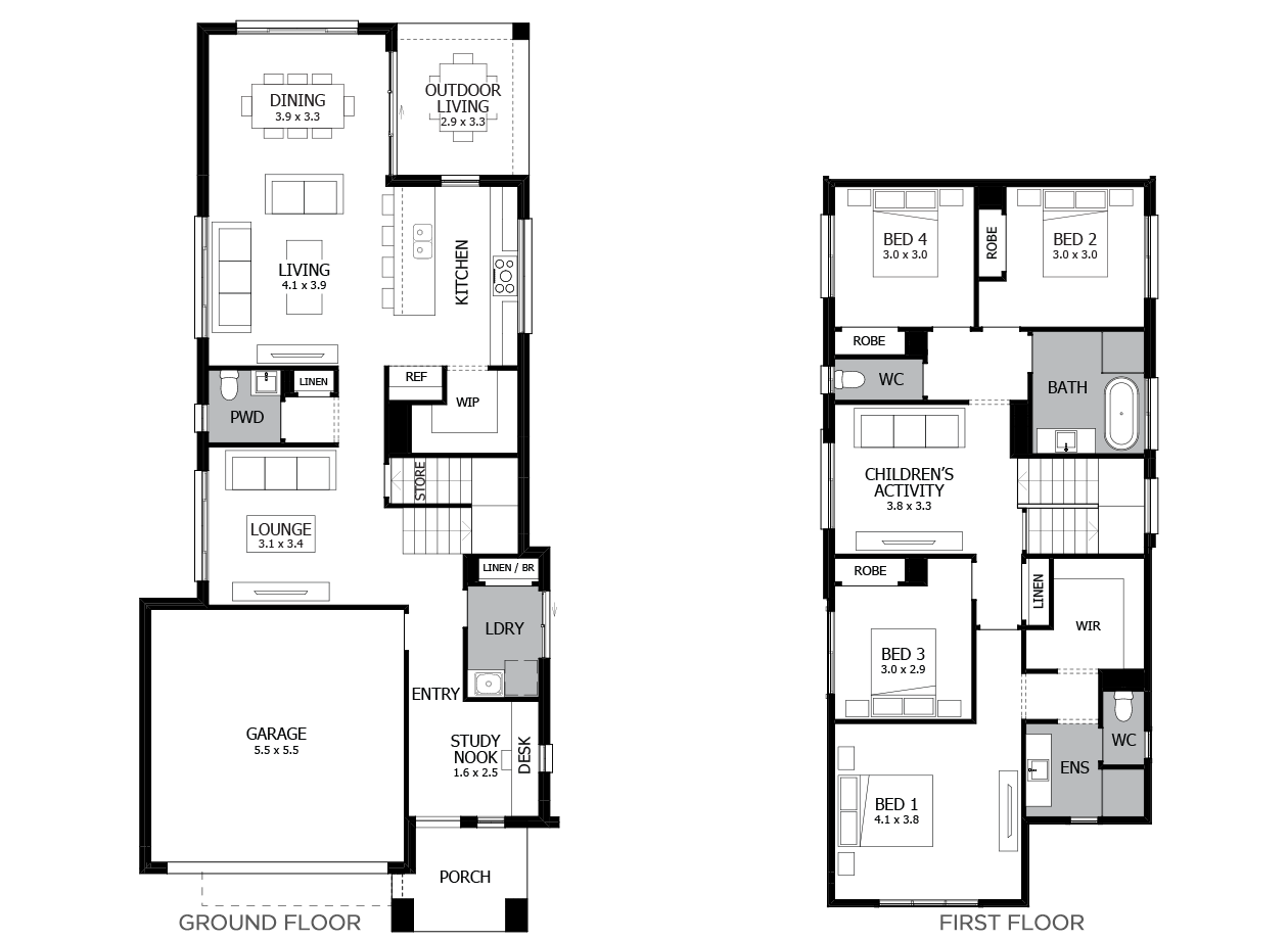 Tivoli 27-Double Storey House Design-4 Bedroom Tivoli 27-Double Storey House Design-4 Bedroom
