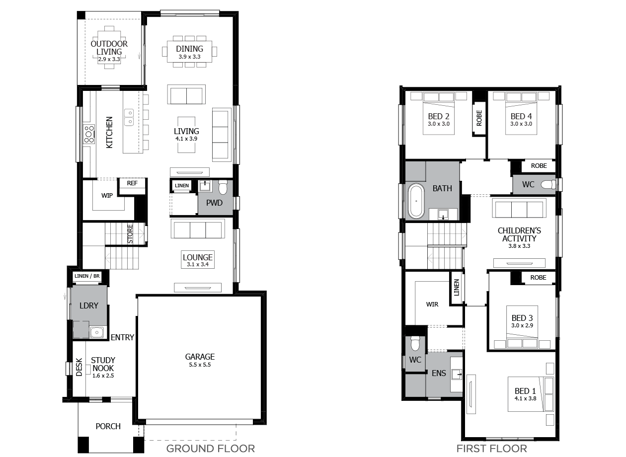 Tivoli 27-Double Storey House Design-4 Bedroom Tivoli 27-Double Storey House Design-4 Bedroom